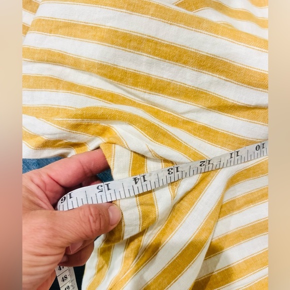 Madewell Tapered Huston Pull-On Crop Pants in Stripe size small NNT - Picture 11 of 13